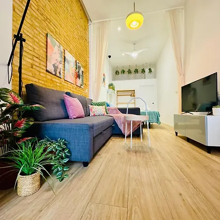 Relaxing Beachside Cabanyal Loft Apartamento Valencia